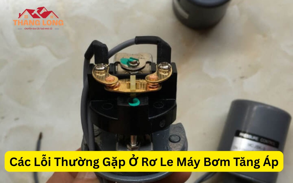 Các Lỗi Thường Gặp Ở Rơ Le Máy Bơm Tăng Áp