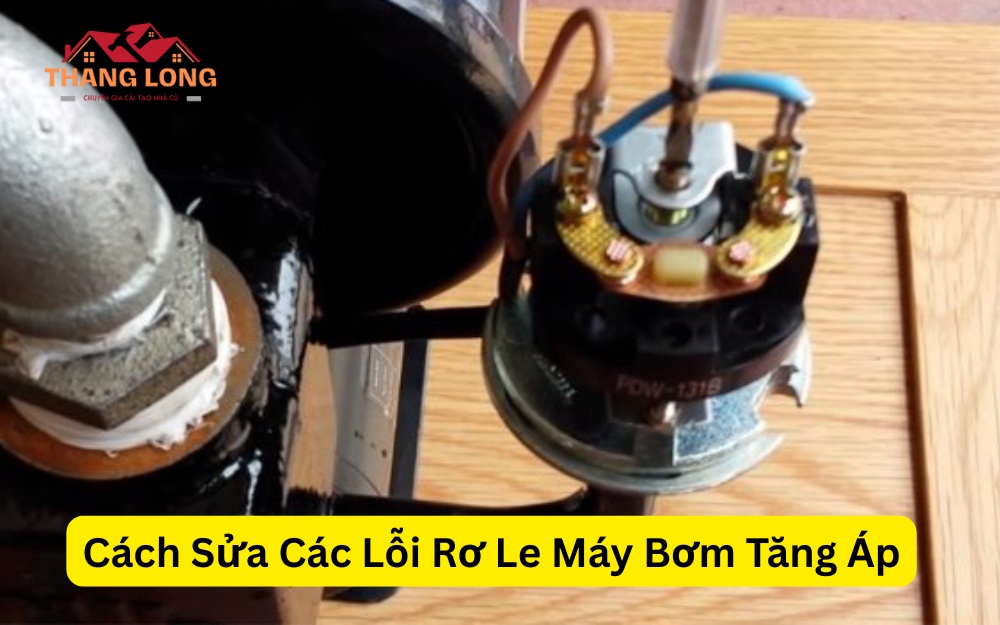 Cách Sửa Các Lỗi Rơ Le Máy Bơm Tăng Áp