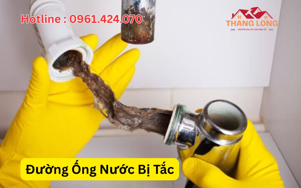 Đường Ống Nước Bị Tắc