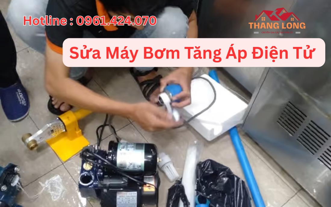 Sửa Máy Bơm Tăng Áp Điện Tử