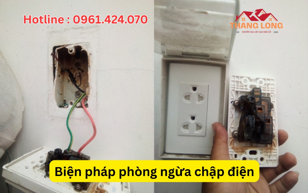 Biện pháp phòng ngừa chập điện