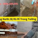 Ống Nước Bị Rò Rỉ Trong Tường