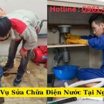 Dịch Vụ Sửa Chữa Điện Nước Tại Ngọc Hà