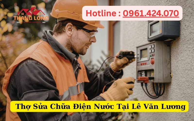 Thợ Sửa Chữa Điện Nước Tại Lê Văn Lương