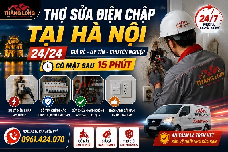 Thợ Sửa Điện Chập Tại Hà Nội