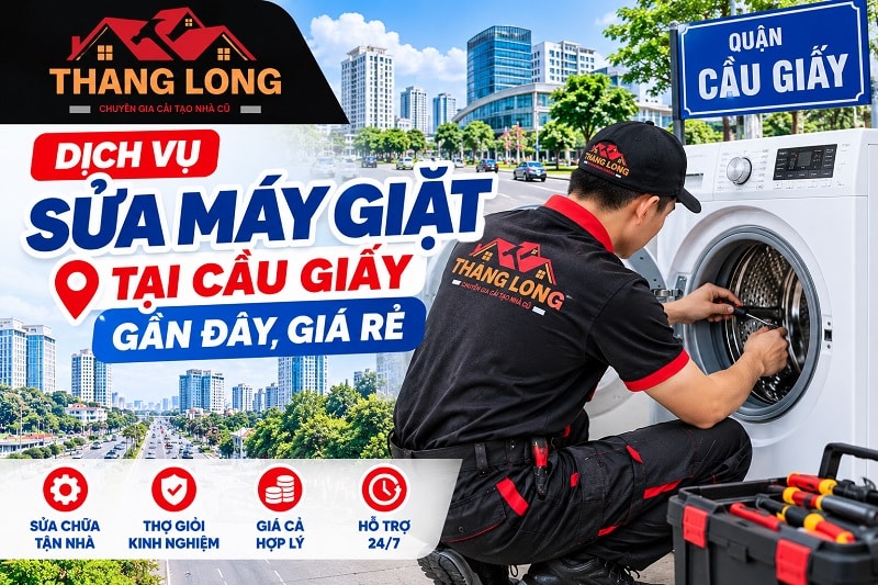 Dịch Vụ Sửa Máy Giặt Tại Cầu Giấy