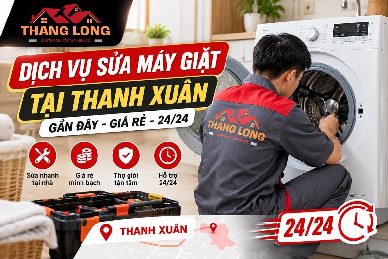 Dịch Vụ Sửa Máy Giặt Tại Thanh Xuân