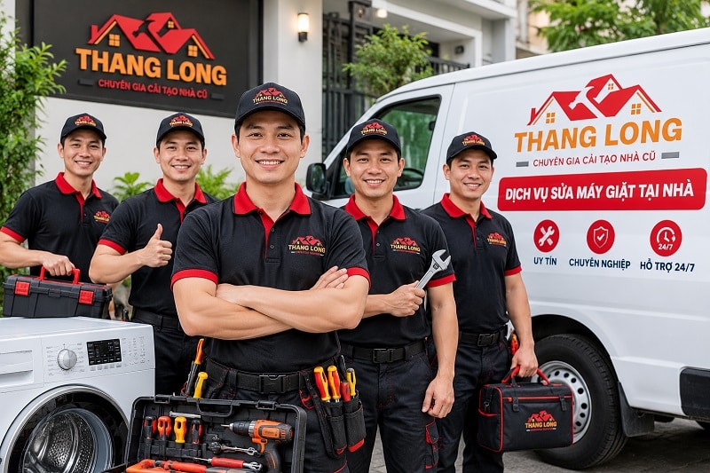 đội ngũ sửa chữa của Thăng Long